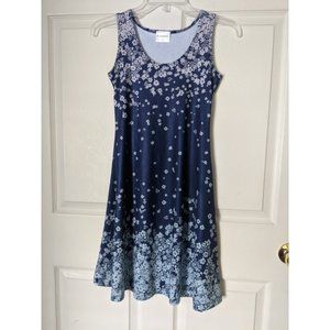 CowCow XS Navy Floral Dress